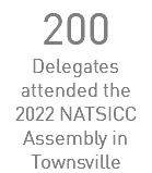 200 Delegates attended the 2022 NATSICC Assembly in Townsville